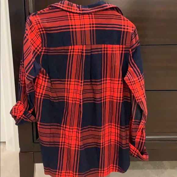 NWT Old Navy Flannel Button Down Shirt - Picture 2 of 3